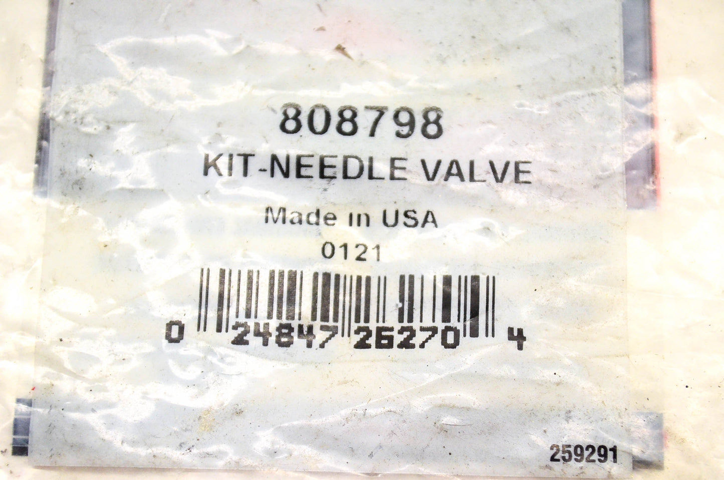 New OEM Briggs & Stratton 808798 Needle Valve Kit NOS