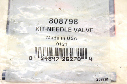 New OEM Briggs & Stratton 808798 Needle Valve Kit NOS