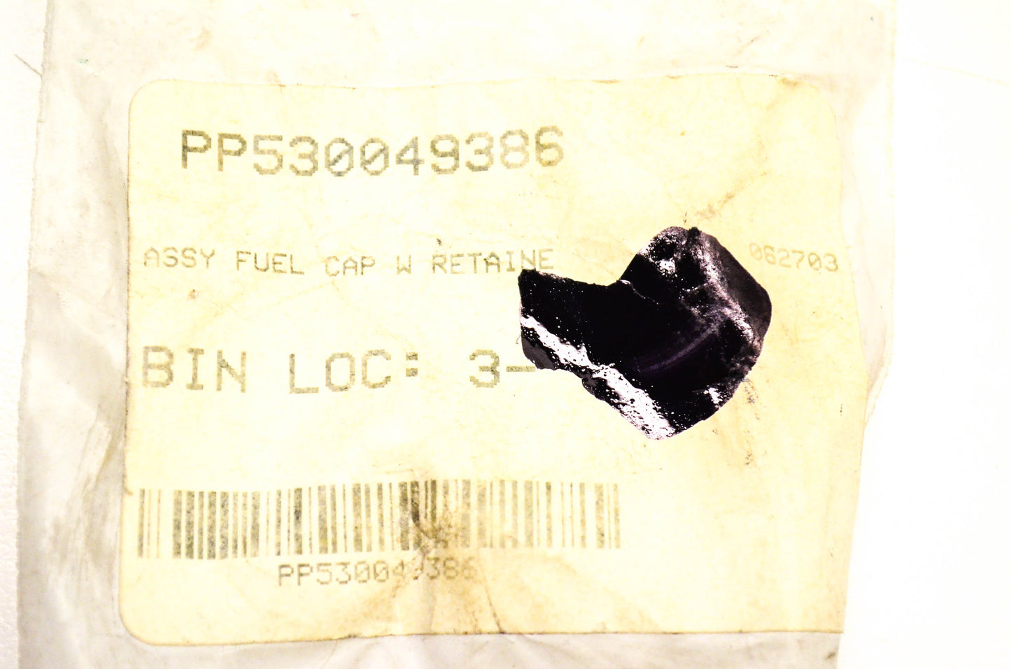 New OEM Husqvarna 530 04 93-86, 530049386 Fuel Cap NOS