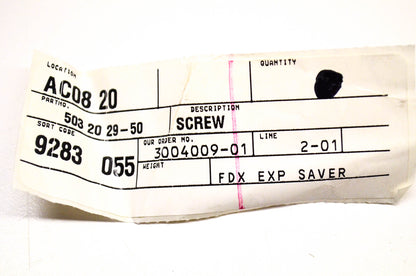 New OEM Husqvarna 503 20 29-50, 503202950 Screw NOS