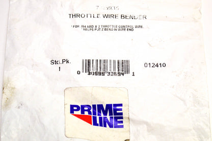 Prime Line 7-05935 Throttle Wire Bender NOS