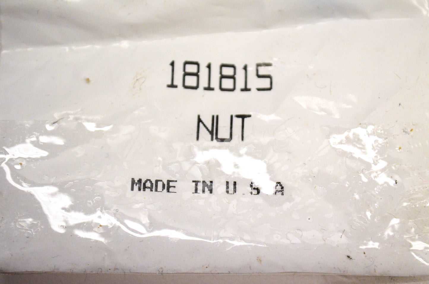 MTD 181815 Clamp Nut NOS