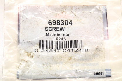New OEM Briggs & Stratton 698304 Screw NOS