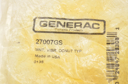 Generac 27007GS Vibration Mount Shoulder NOS