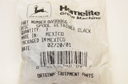 Homelite BA98866 Spool Retainer NOS