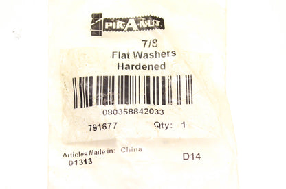 Pik-A-Nut 791677 Hardened Flat Washer NOS
