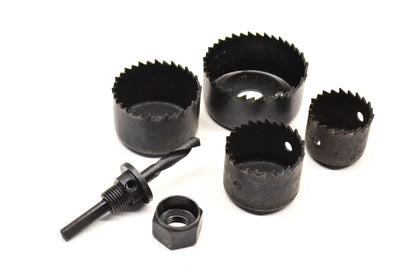 Aftermarket Carbon Steel Hole Saw Bit Kit NOS