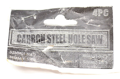 Aftermarket Carbon Steel Hole Saw Bit Kit NOS