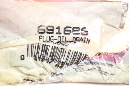 New OEM Briggs & Stratton 691686 Oil Drain Plug Replaces # 94916, 94387 NOS