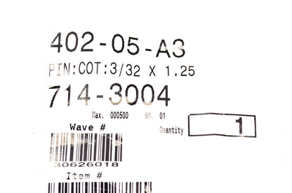 MTD 714-3004 Cotter Pin NOS