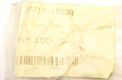 MTD 717-1553B Deck Adjustment Gear NOS
