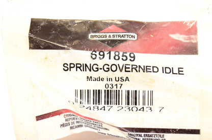 New OEM Briggs & Stratton 691859 Governor Idle Spring NOS