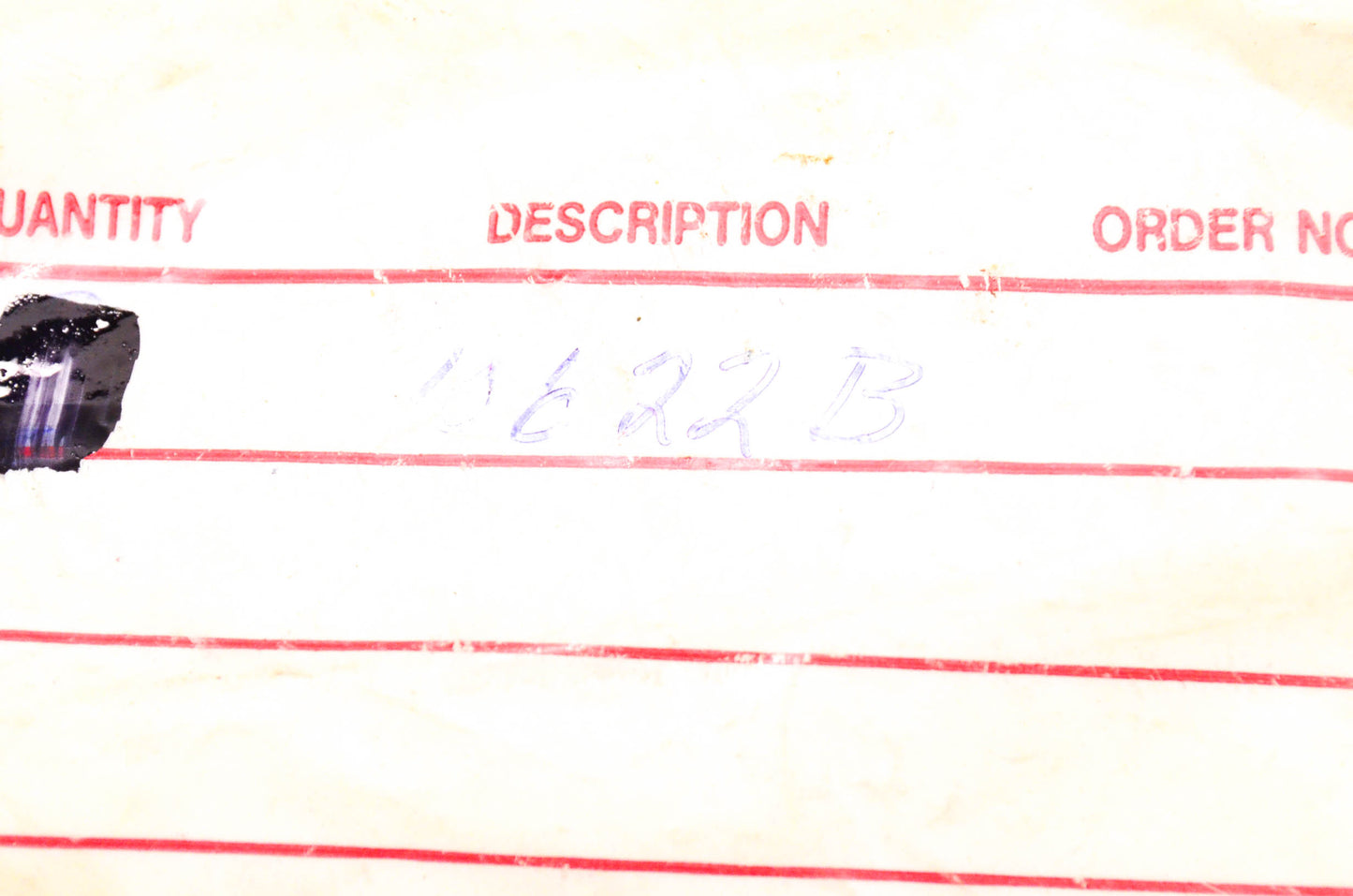 MTD 10622B Nylon Spring NOS