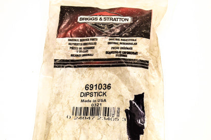 New OEM Briggs & Stratton 691036, 594528 Oil Dipstick NOS