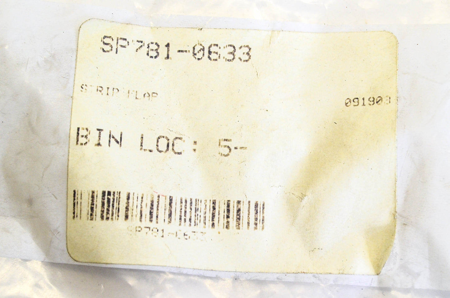 MTD 781-0633 Flat Strip NOS