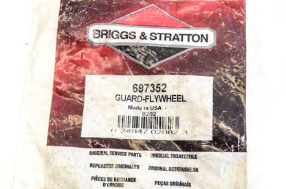 New OEM Briggs & Stratton 697352 Flywheel Guard NOS