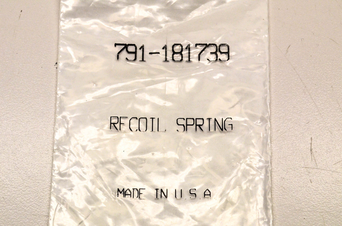 MTD 791-181739 Recoil Spring NOS