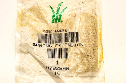 MTD 932-0429A Extension Spring NOS