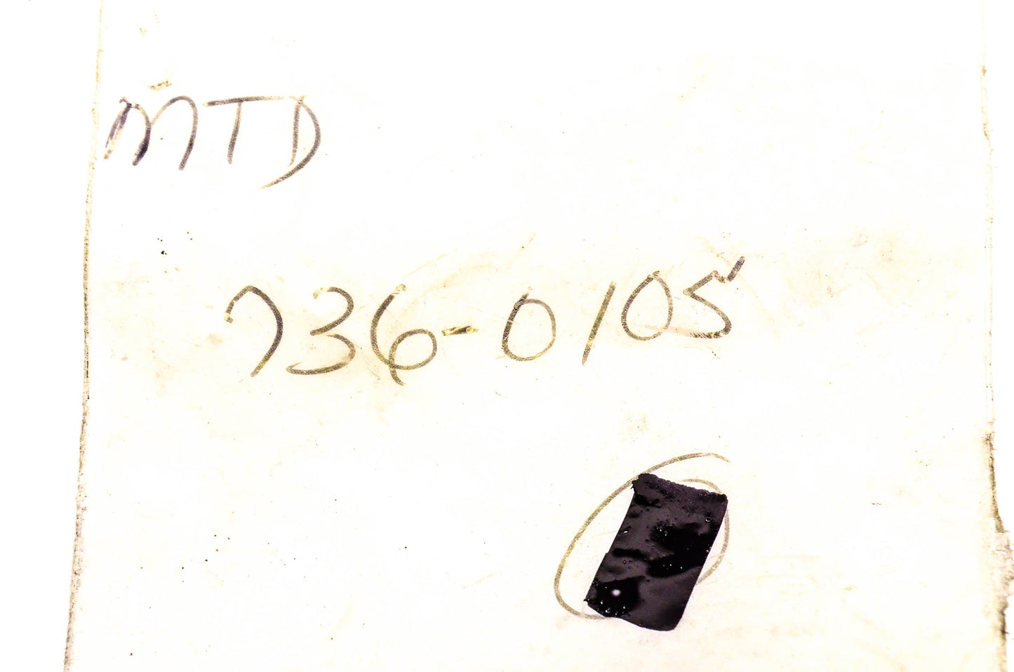 MTD 736-0105 Bell Washer NOS