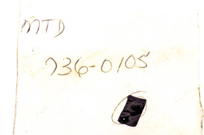 MTD 736-0105 Bell Washer NOS