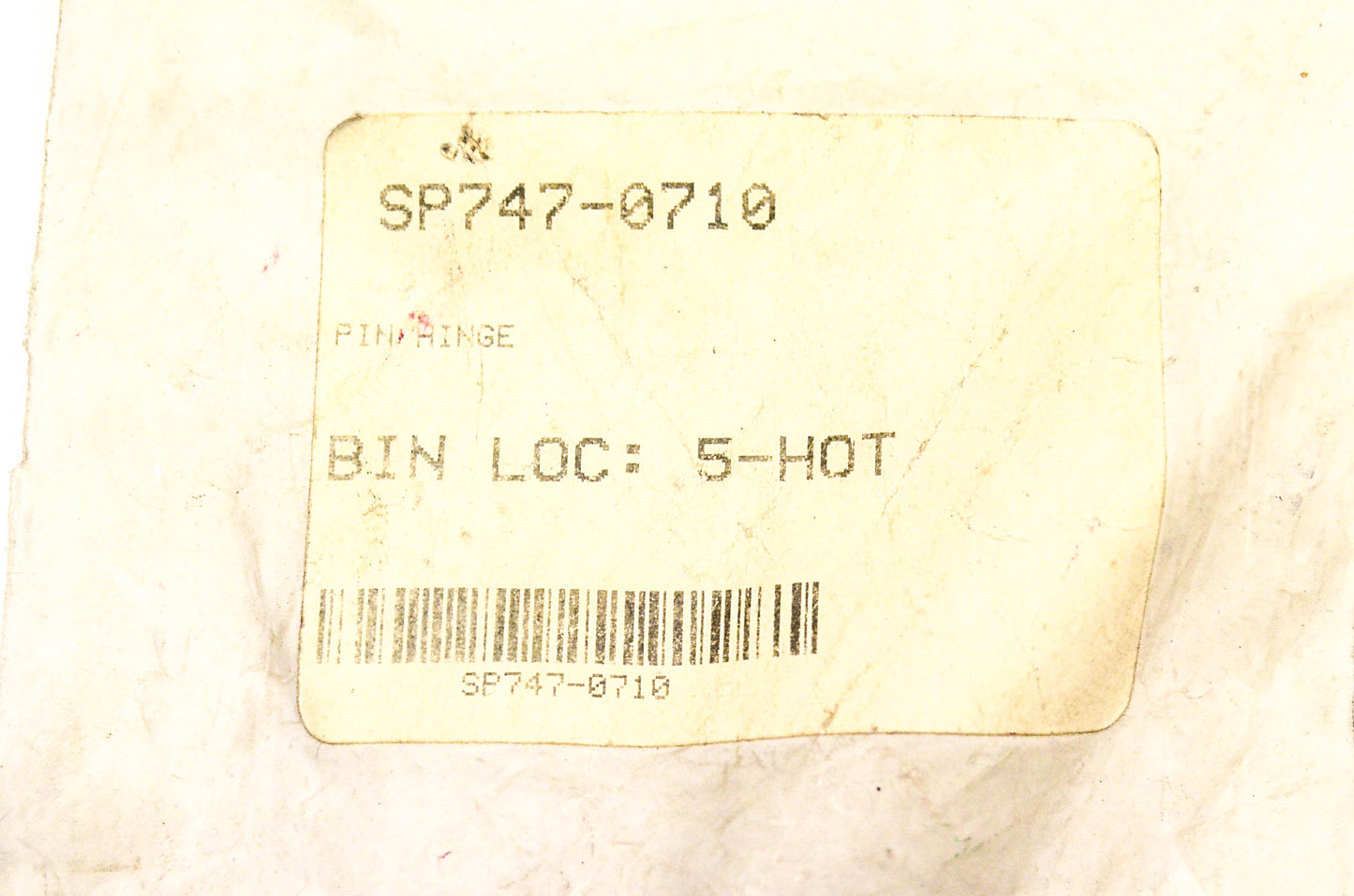 MTD 747-0710 Hinge Pin NOS