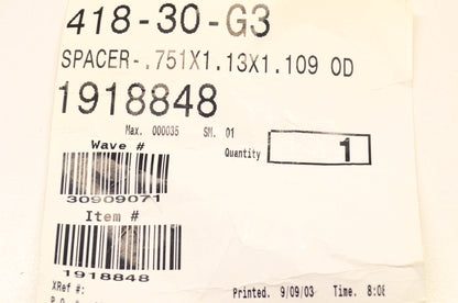 MTD 418-30-G3, 1918848 Spacer NOS