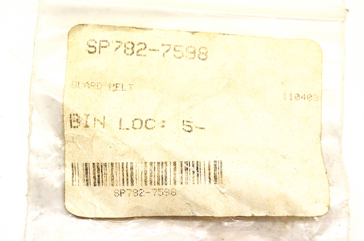 MTD 782-7598 Belt Guard NOS