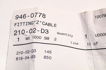 MTD 946-0778 Z-Cable Fitting NOS