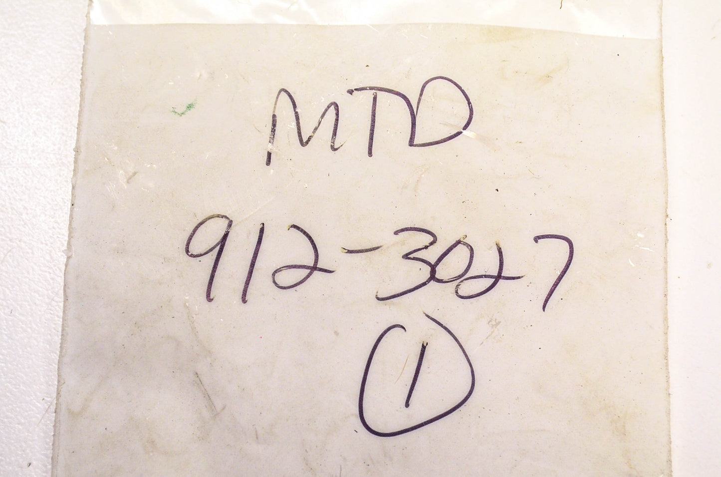 MTD 912-3027 Lock Nut NOS