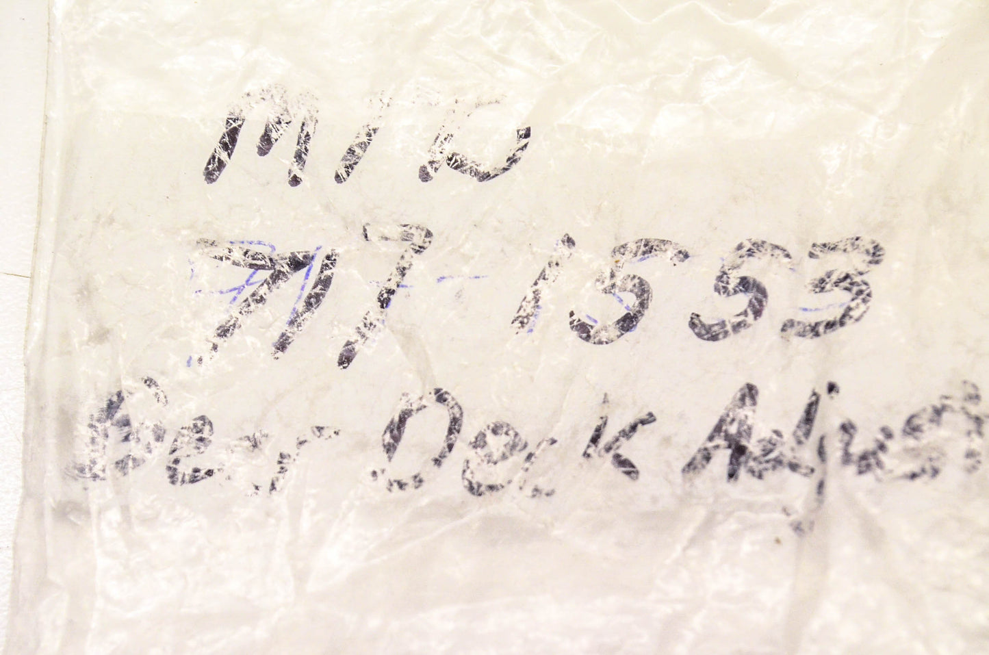 MTD 717-1553 Deck Adjustment Gear NOS