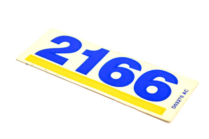MTD 777D03270, D03270 AC Decal NOS