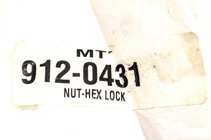 MTD 912-0431 Hex Lock Nut NOS