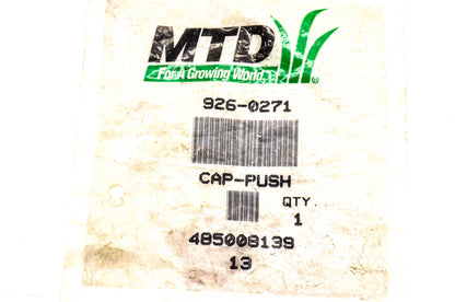 MTD 926-0271 Push Cap .635 ID x .93 Od NOS