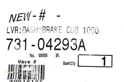 Cub Cadet 731-04293A Cruise Control Lever Switch NOS