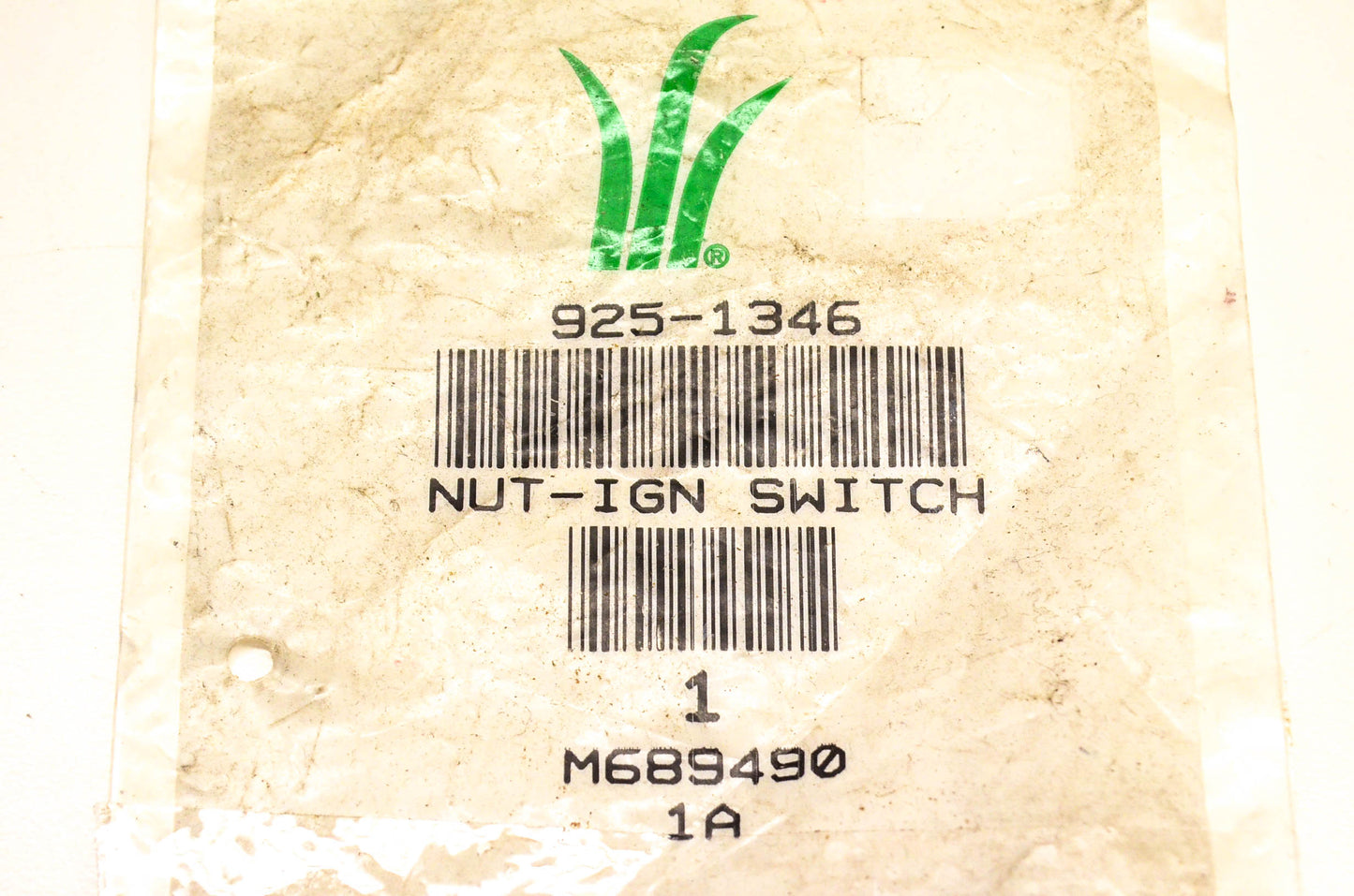 MTD 925-1346 Ignition Switch Nut NOS