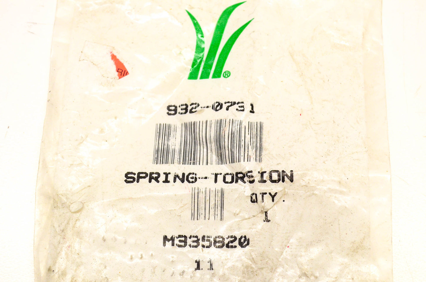 MTD 932-0731 Torsion Spring NOS