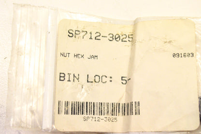 MTD 712-3025 Hex Jam Nut NOS