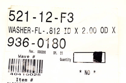 MTD 936-0180, 736-0180 Flat Washer NOS