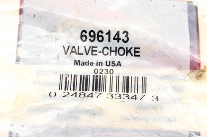 New OEM Briggs & Stratton 696143 Choke Valve NOS