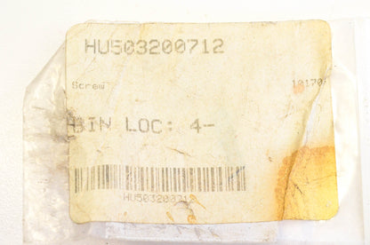 New OEM Husqvarna 503200712, 503 20 07-12 Screw NOS