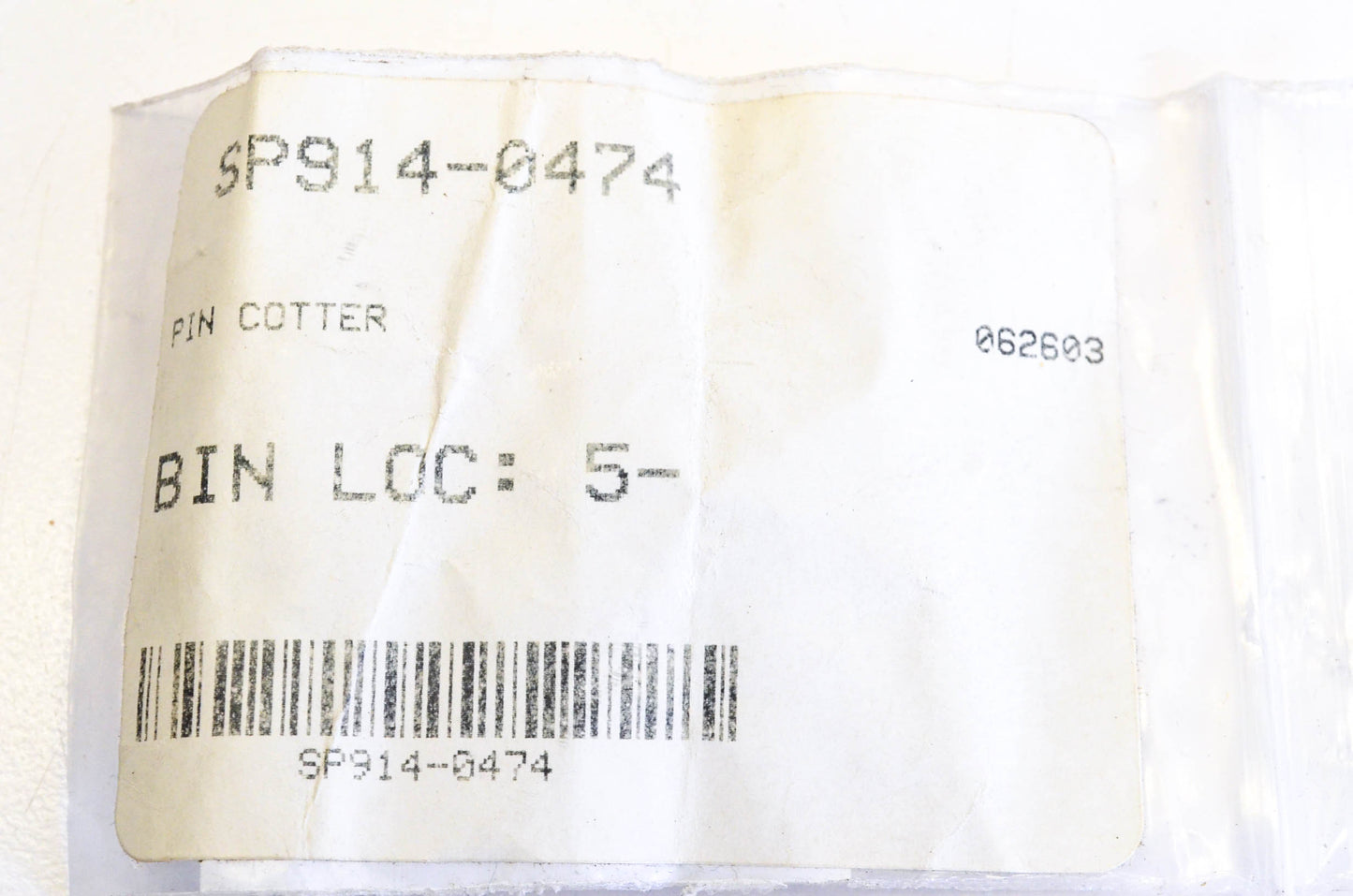 MTD 914-0474 Cotter Pin NOS
