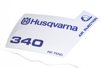 New OEM Husqvarna 503910407, 503 91 04-07 Decal NOS