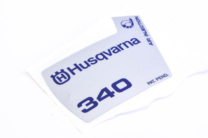 New OEM Husqvarna 503910407, 503 91 04-07 Decal NOS