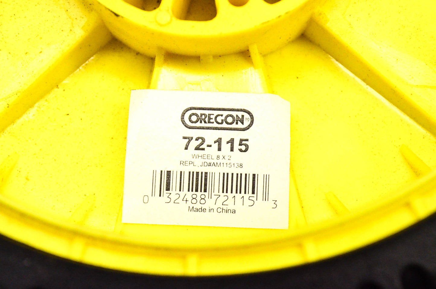 Oregon 72-115, AM115138 Semi Pneumatic Wheel 8 x 2 NOS
