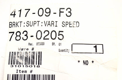 MTD 783-0205, 783-0205A Variable Speed Support Bracket NOS