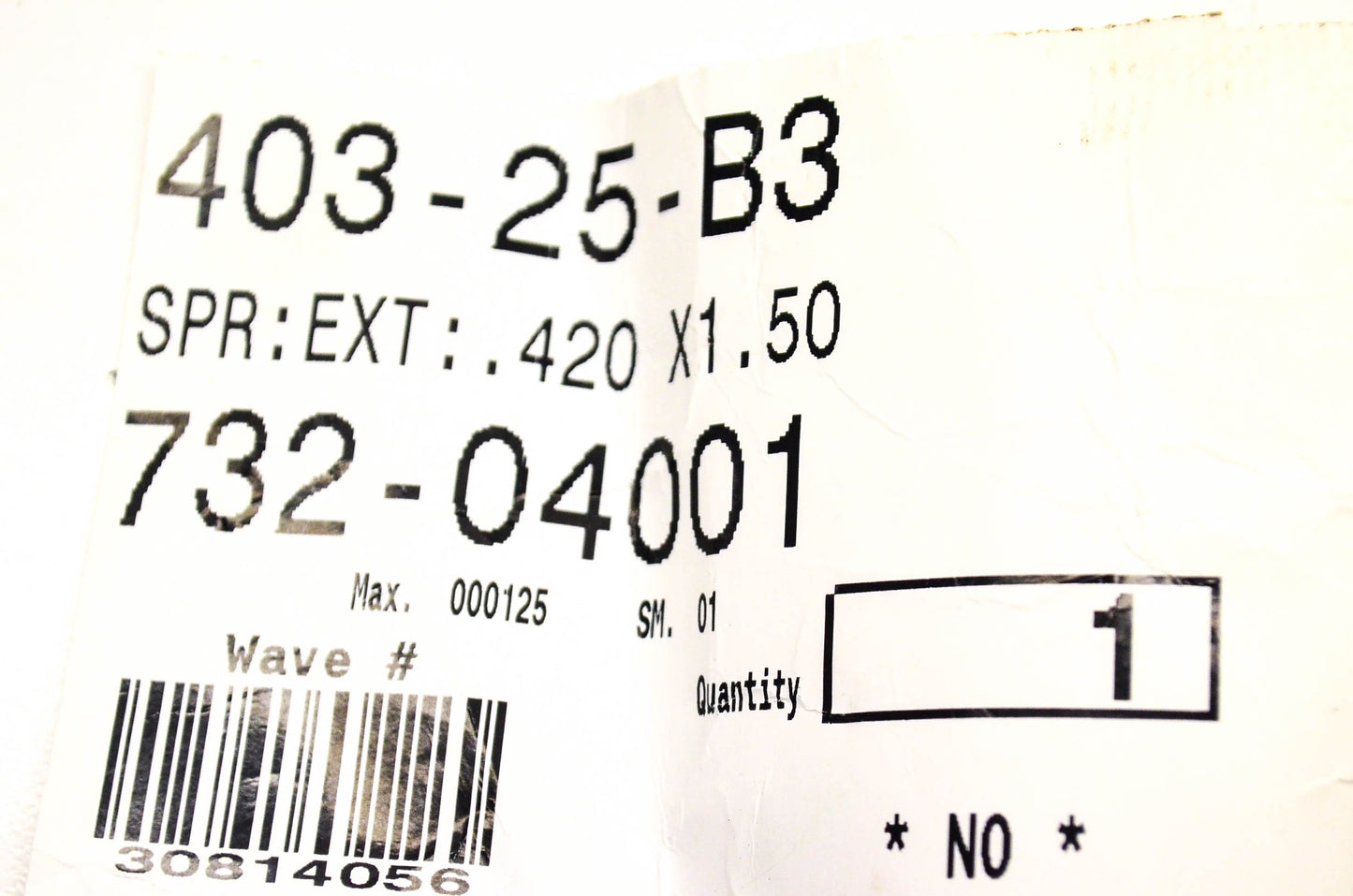 MTD 732-04001 Extension Spring .420 x 1.50 NOS