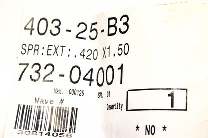 MTD 732-04001 Extension Spring .420 x 1.50 NOS