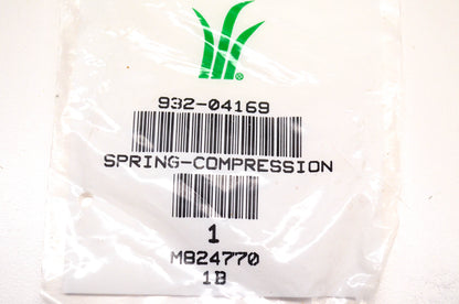 MTD 932-04169 Compression Spring NOS