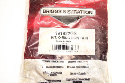 New OEM Briggs & Stratton 191922GS O-ring and Nozzle Maintenance Kit NOS