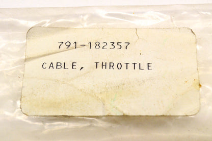 MTD 791-182357 Throttle Cable NOS